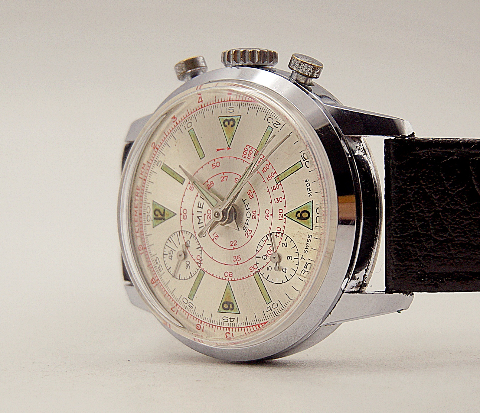 นาฬิกาเก่า CIMIER Chronograph ไขลาน