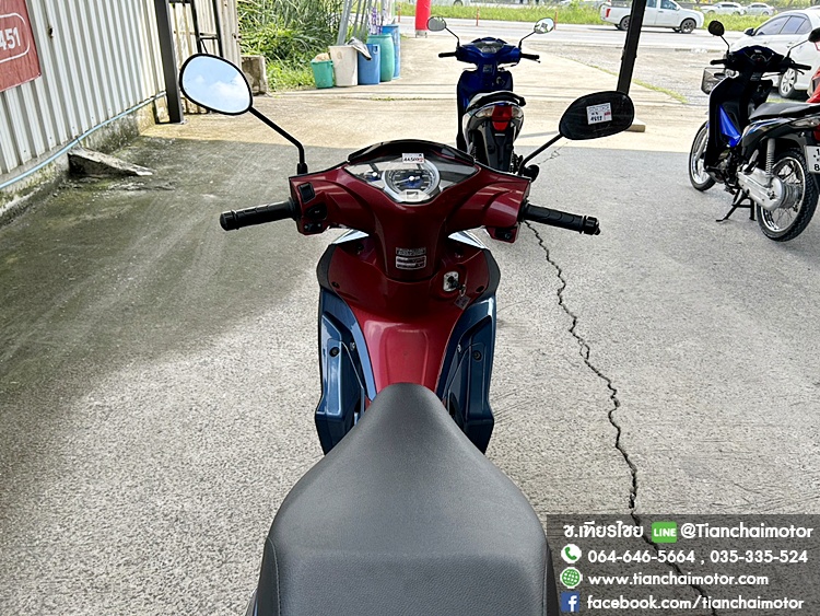 WAVE125I ปี65 ล้อแม็กซ์ ชุดสีสวย เครื่องเดิมๆ ศูนย์ดี ขับขี่นิ่มๆ เครื่องแน่น ใช้งานทนมาน รถพร้อมใช้งาน ราคา 44,500