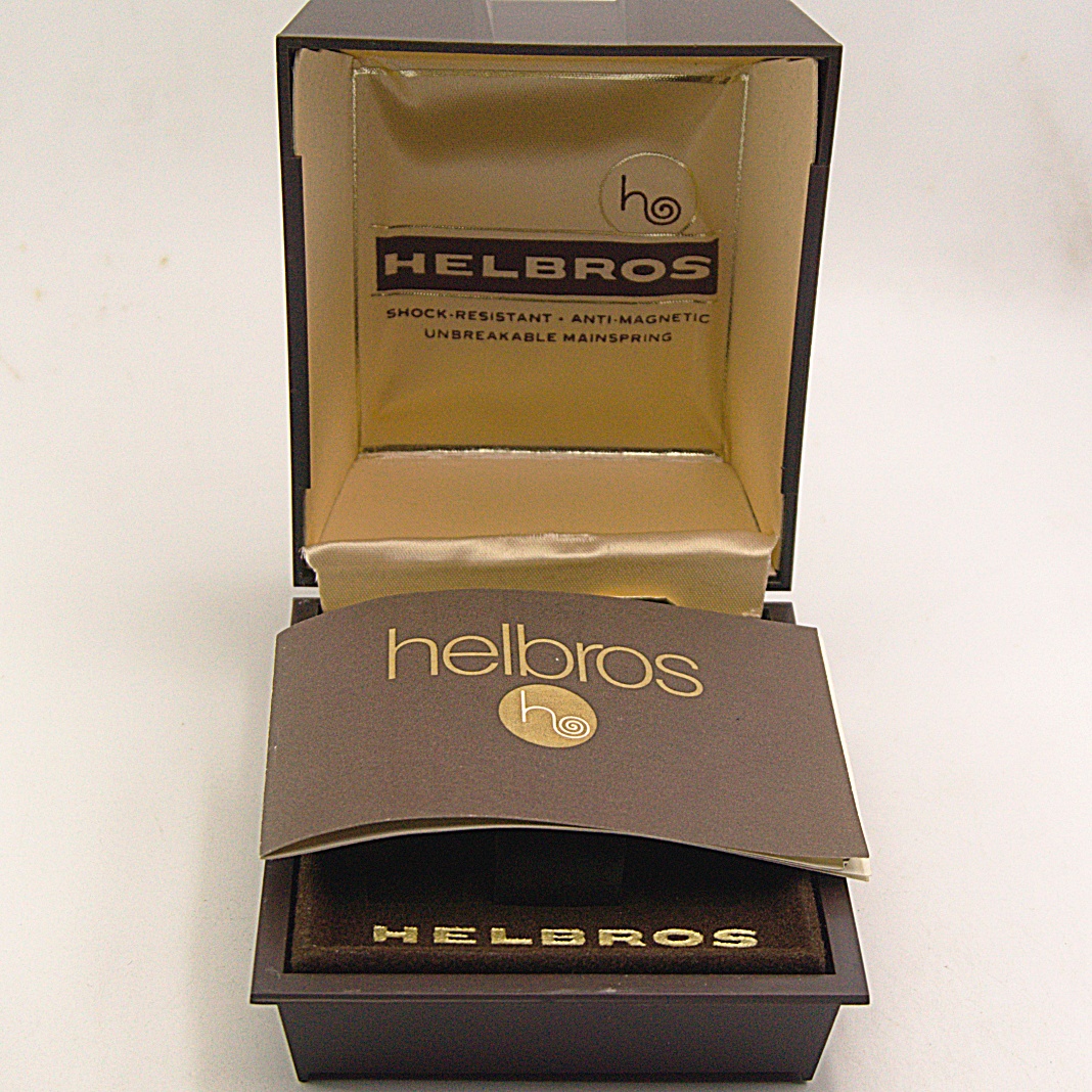 นาฬิกาเก่า HELBROS ไขลาน พร้อมกล่องแข็ง