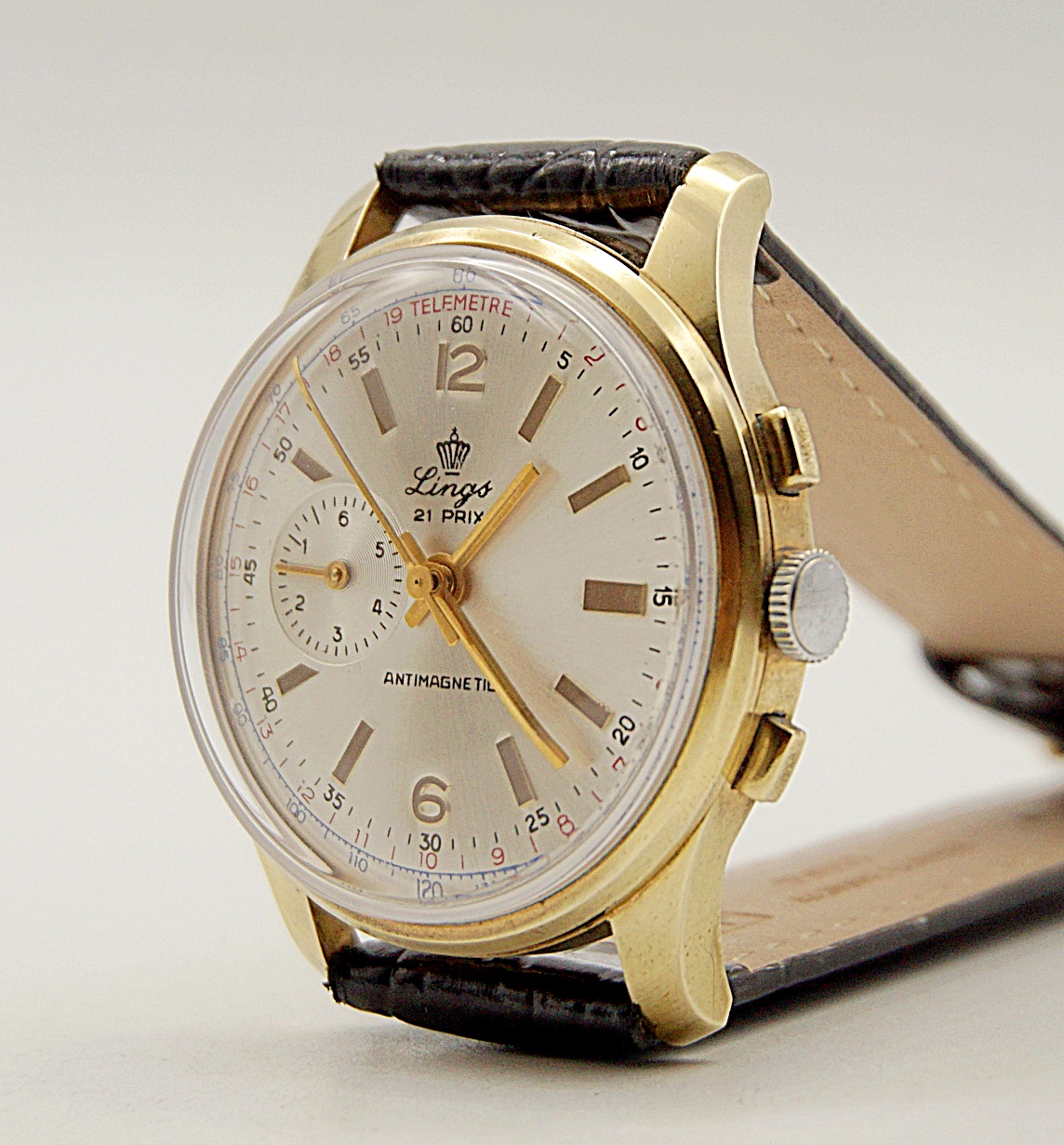 นาฬิกาเก่า LINGS ไขลาน