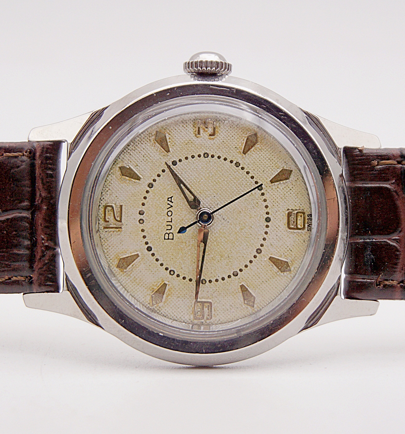 นาฬิกาเก่า BULOVA ไขลาน