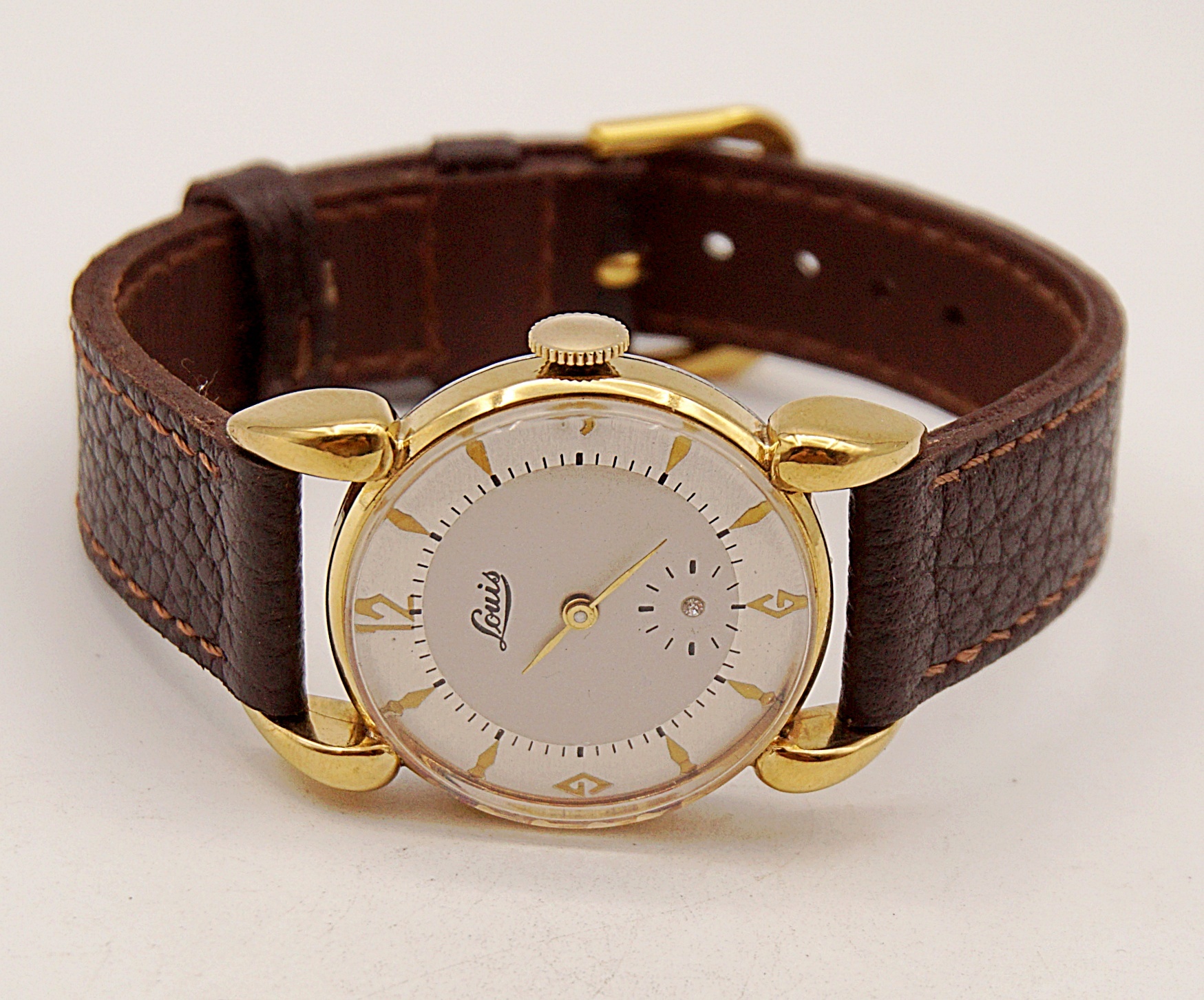 นาฬิกาเก่า LOUIS ไขลานพร้อมกล่อง