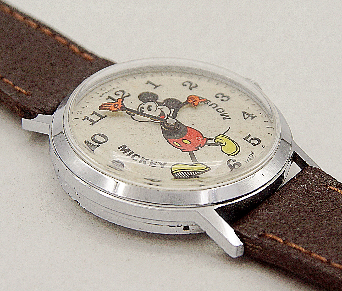 นาฬิกาเก่า MICKEY MOUSE ไขลาน