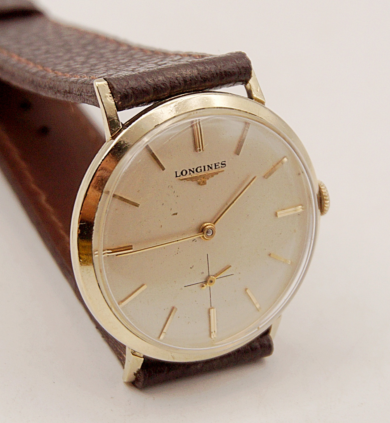 นาฬิกาเก่า LONGINES ไขลานสองเข็มครึ่ง