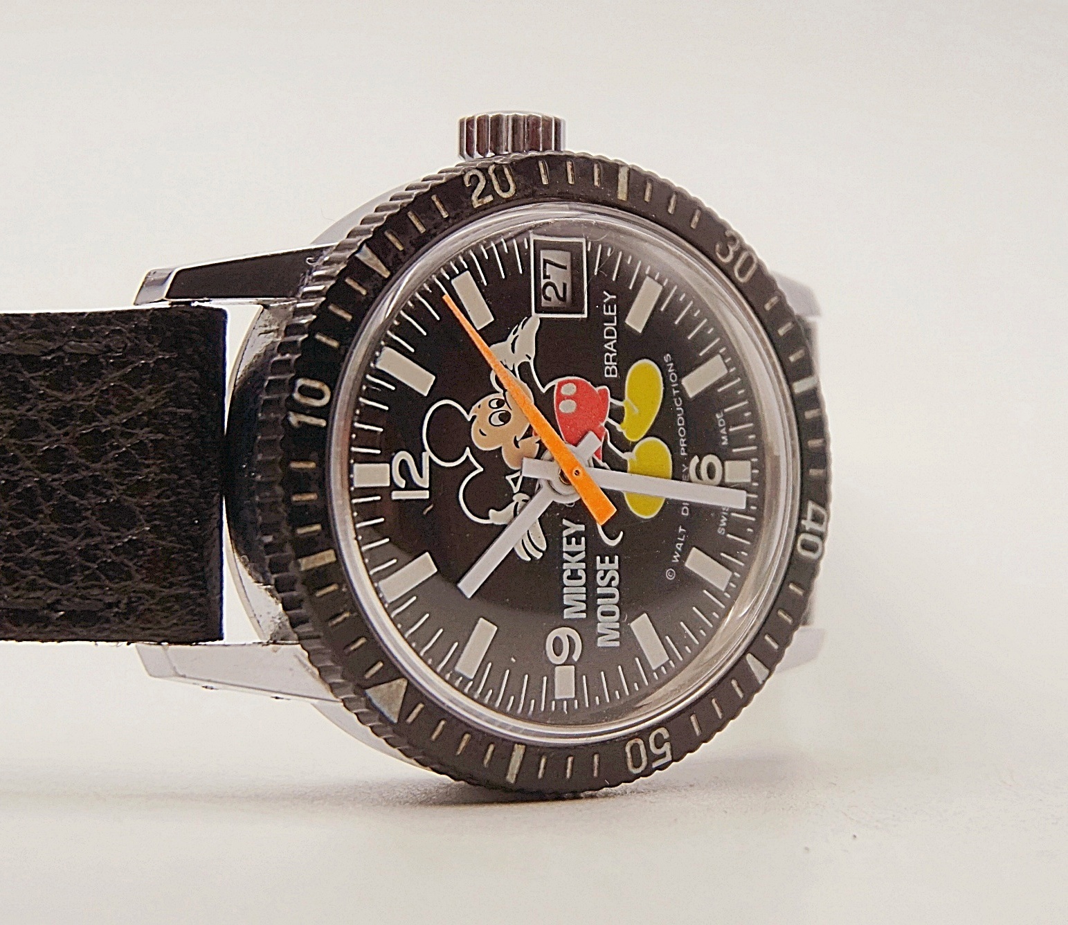 นาฬิกาเก่า MICKEY MOUSE ไขลาน