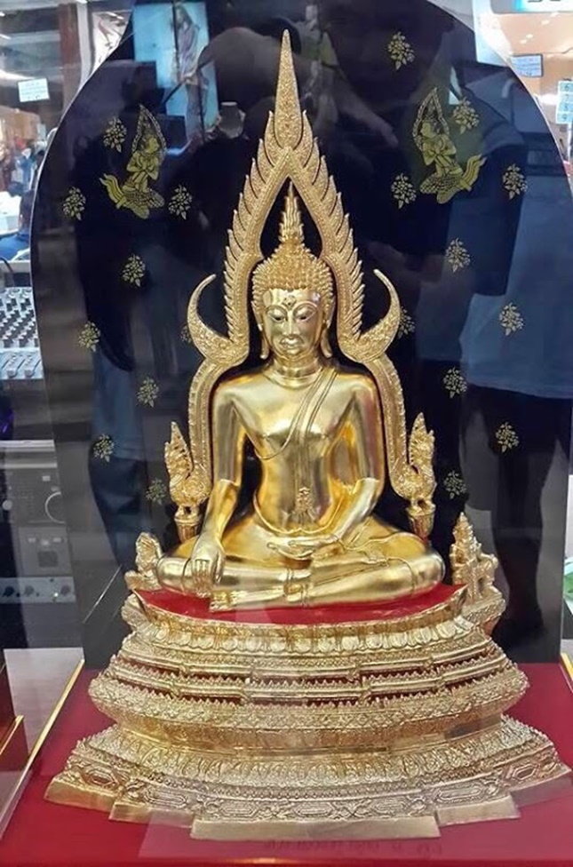 พระบูชา พระพุทธชินราช รุ่น 656 ปี บารมีเทพตาปะขาว หน้าตัก 9 นิ้ว เนื้อทองเหลือง ลงรัก ปิดทองแท้ รหัส0149