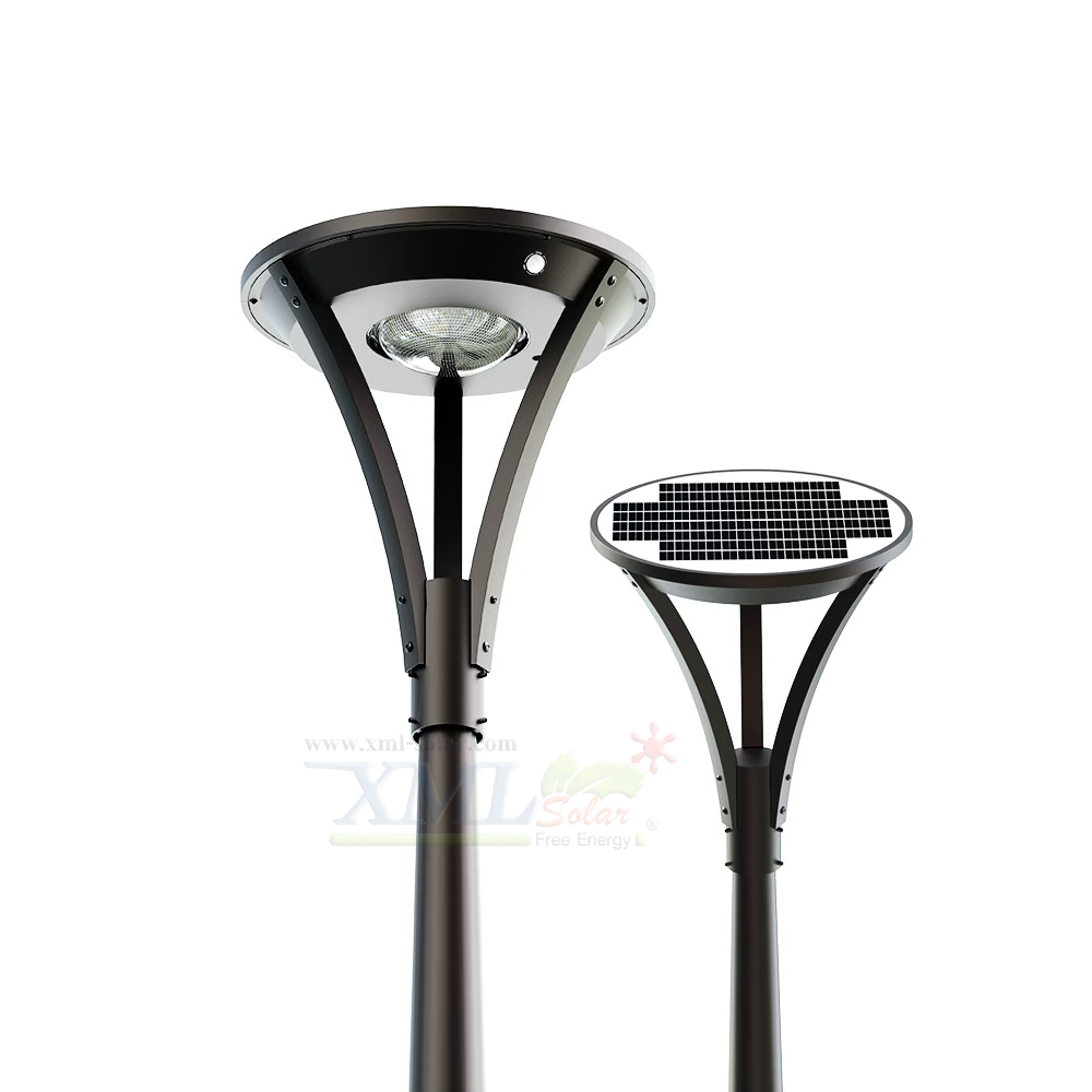 โคมไฟโซล่าเซลล์ Plaza Lamp รุ่น Modern high spec (ไม่รวมเสา)