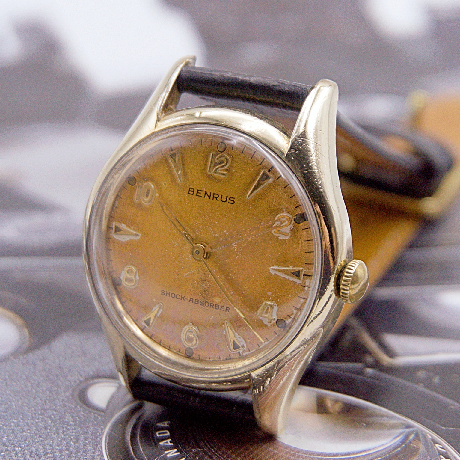 นาฬิกาเก่า BENRUS ไขลาน