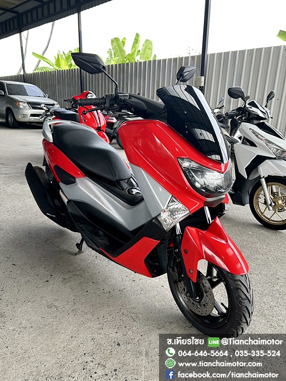 ★ดาวน์8,000★NMAX ปี60 สีแดง เครื่องเดิมๆ ชุดสีใหม่สวยเป๊ะ เครื่องแน่น เครื่องดี ศูนย์ดี รถพร้อมใช้งาน ราคา 43,900 (ตามสภาพ)