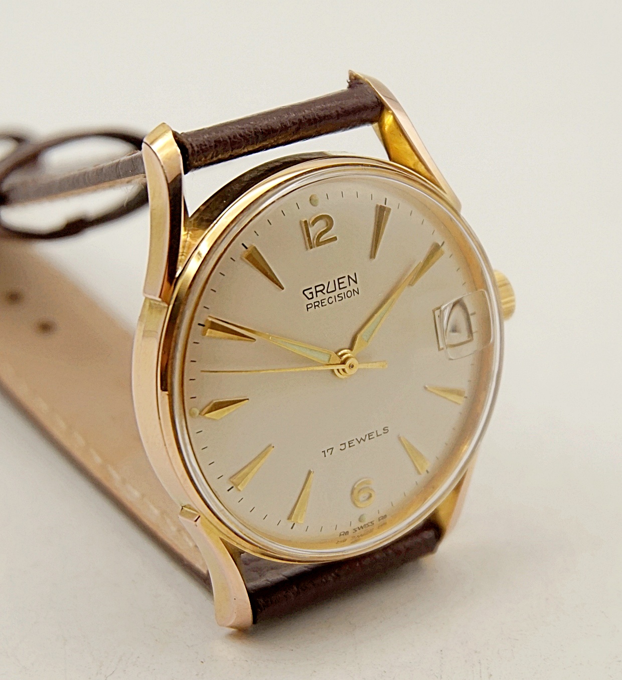 นาฬิกาเก่า GRUEN ไขลาน