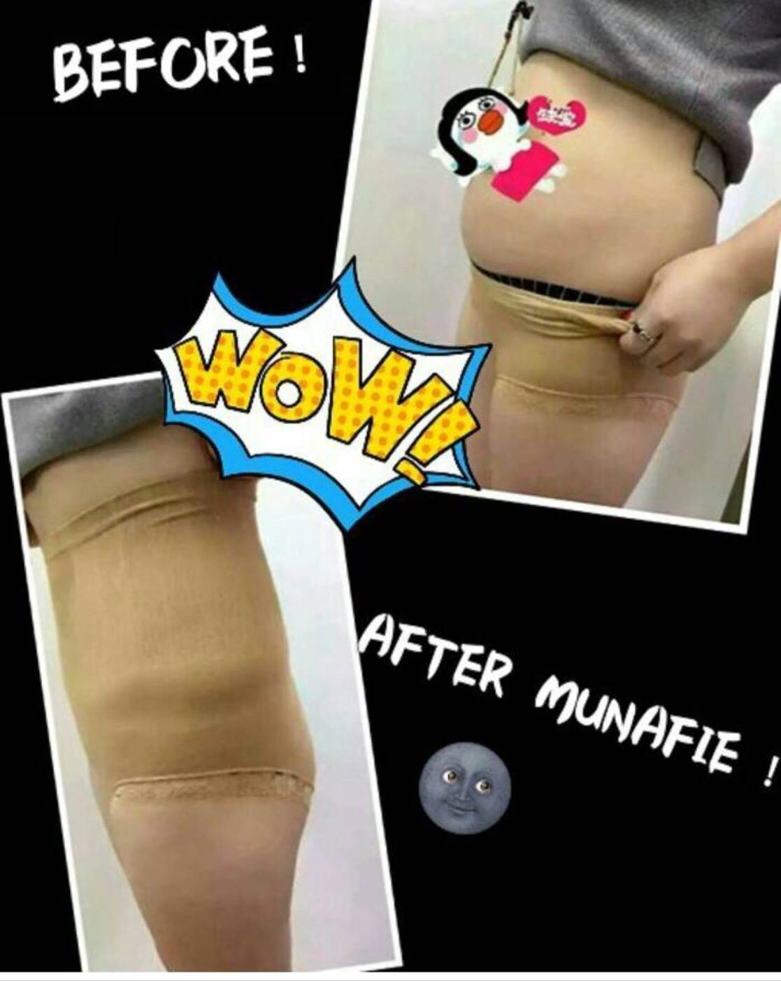 กางเกงใน Munafie เอวสูงที่สวมใส่ได้อย่างพอดีตัวและช่วยกระชับสัดส่วน กระชับเอว ยกก้น 4 สี ดำ เนื้อ เทา ครีม ราคาส่ง 3 ชิ้นคละแบบได้ ราคาตัวละ 120 บาท