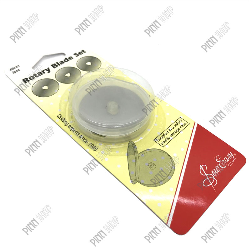 ใบมีดโรตารี่ คัตเตอร์ ขนาด 4.5ซม. (แพ็ค 3 ชิ้น)