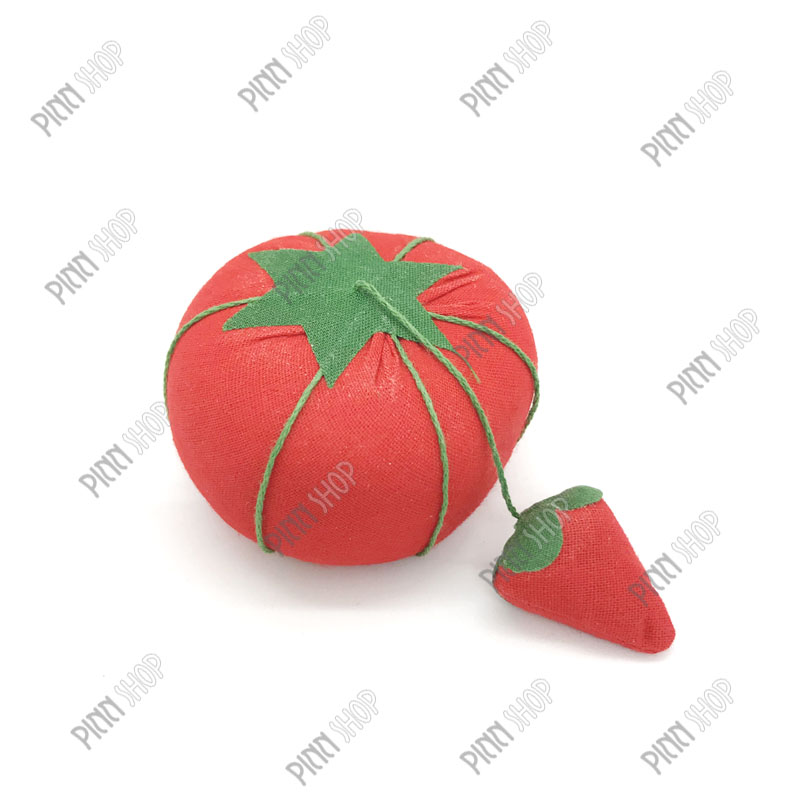 หมอนเข็มรูปมะเขือเทศ
