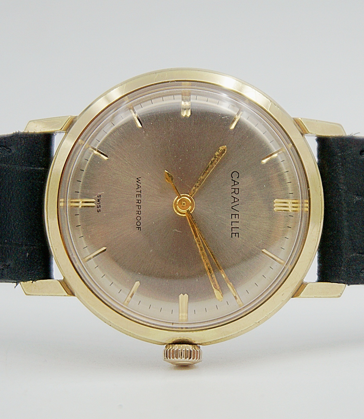 นาฬิกาเก่า CARAVELLE ไขลาน