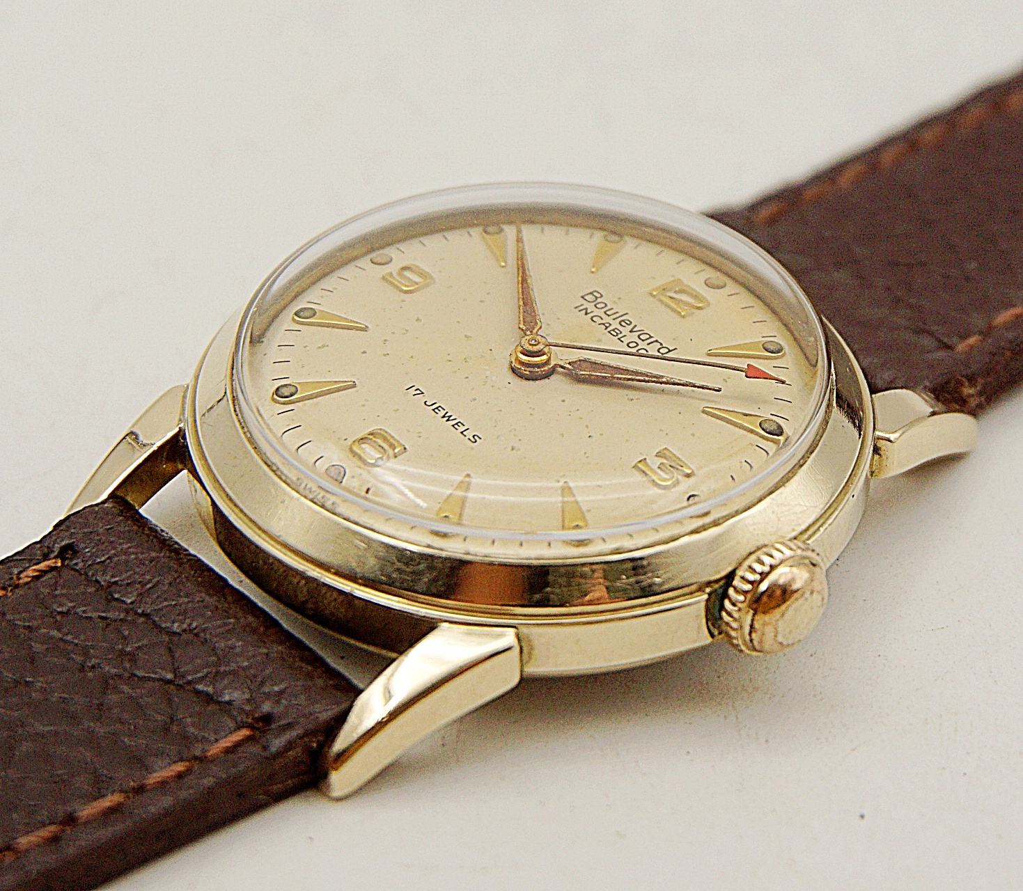 นาฬิกาเก่า BOULEVARD ไขลาน