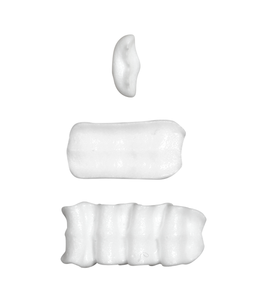 หัวบีบเกาหลี เพื่อตกแต่งเค้ก หรืองาน diy เบอร์ 100 (นำเข้าเกาหลี) ruffle tubes