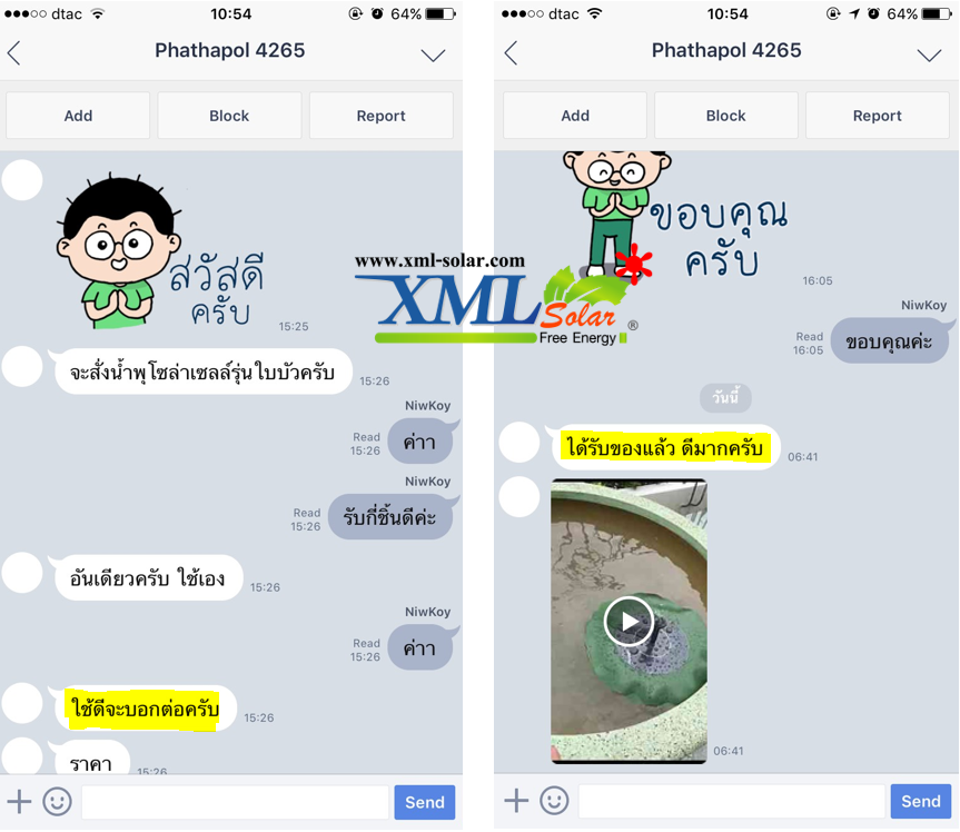 น้ำพุพลังเเสงอาทิตย์ (รุ่น ใบบัว)