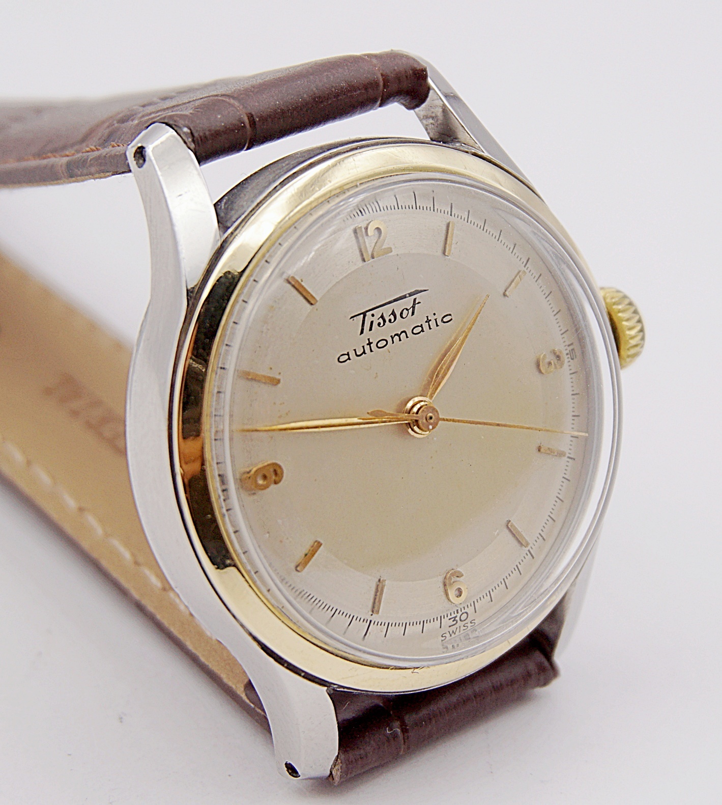 นาฬิกาเก่า TISSOT ออโตเมติกครึ่งรอบ