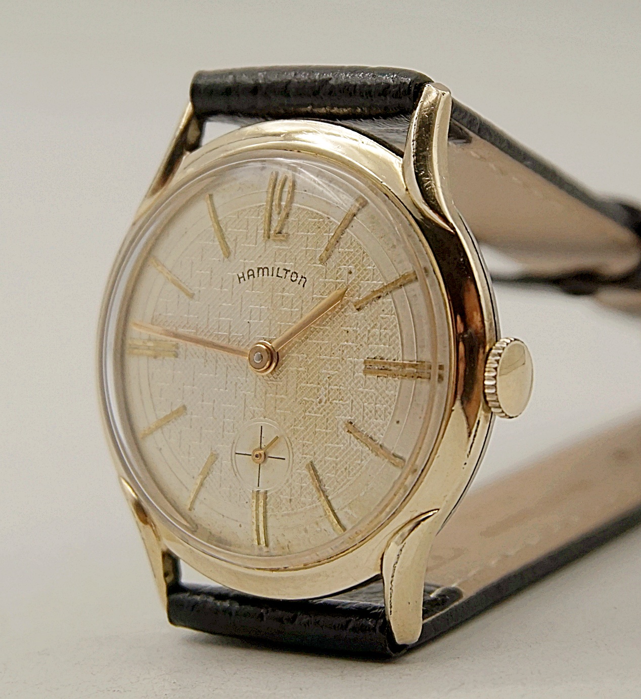 นาฬิกาเก่า HAMILTON ไขลานสองเข็มครึ่ง