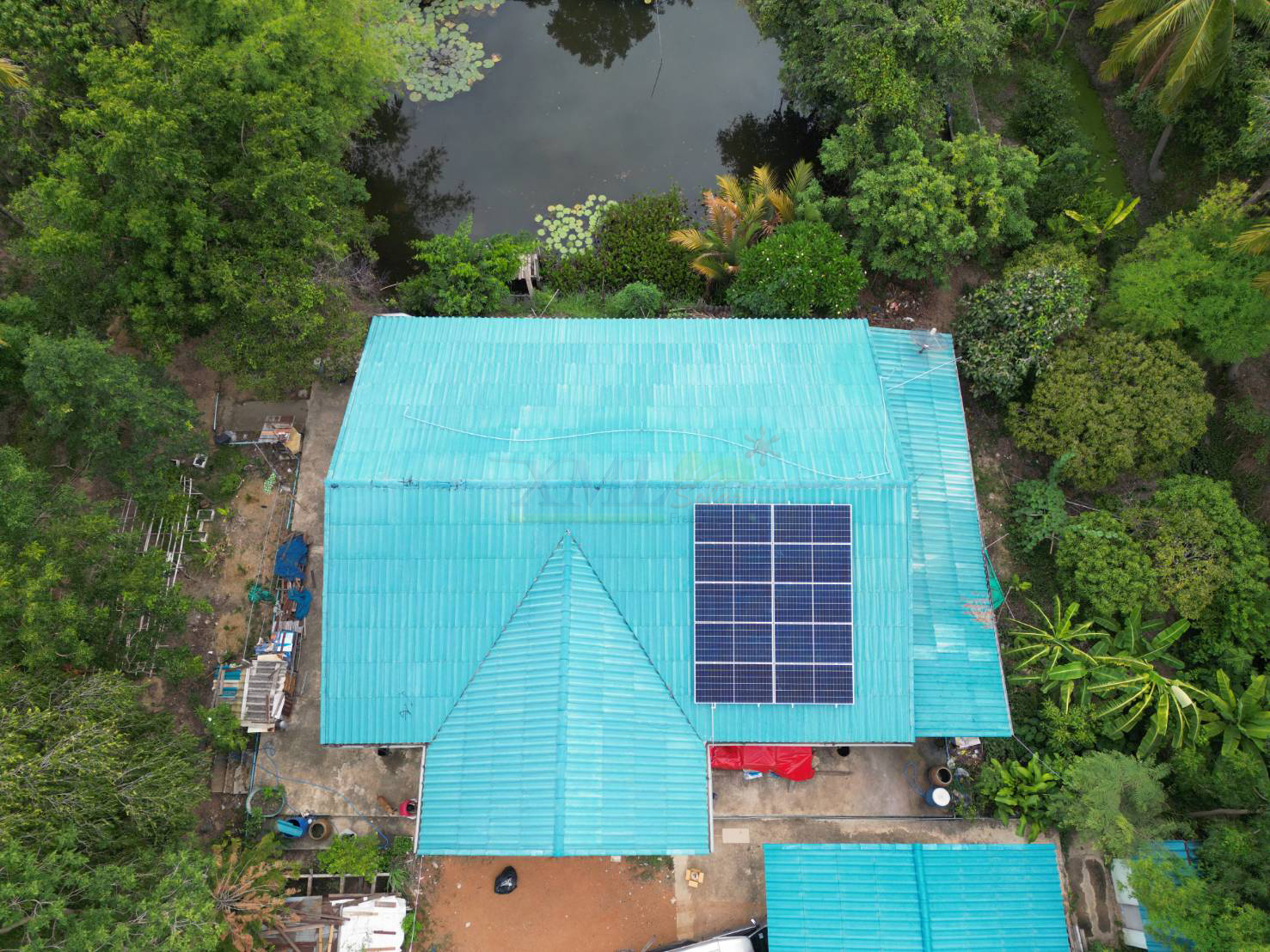 ระบบโซล่าเซลล์ติดหลังคา Enphase Solar Rooftop ขนาด 5.04 KW (ON-GRID) 1 Phase พร้อมติดตั้ง
