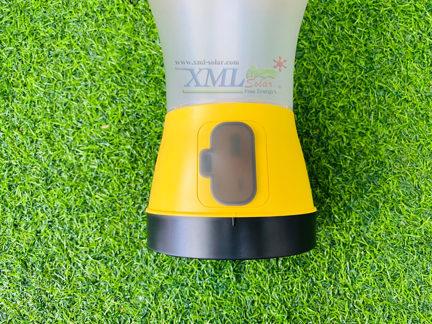 โคมไฟตะเกียงโซล่าเซลล์ (สีเหลือง) (แสง : ขาว)