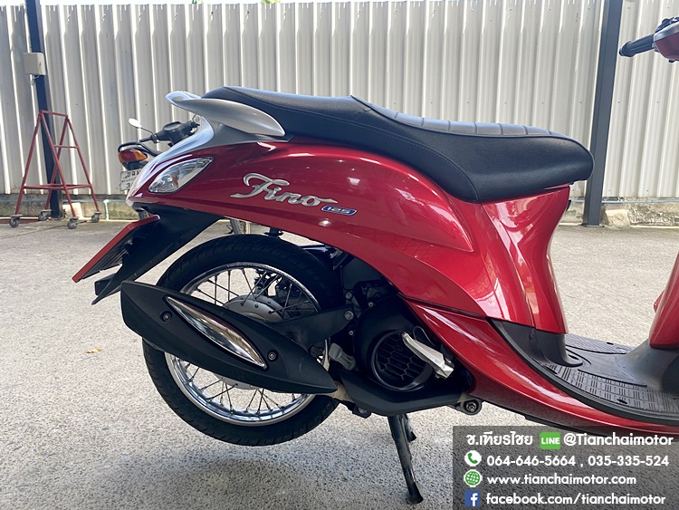 ★ดาวน์3,500★FINO ปี66 สีแดงสุดฮิต วิ่งเพียง 9000 กิโล ชุดสีสวยรอบคัน เครื่องเดิมดี เครื่องดี ศูนย์ดี ประหยัดน้ำมัน ราคา 40,900