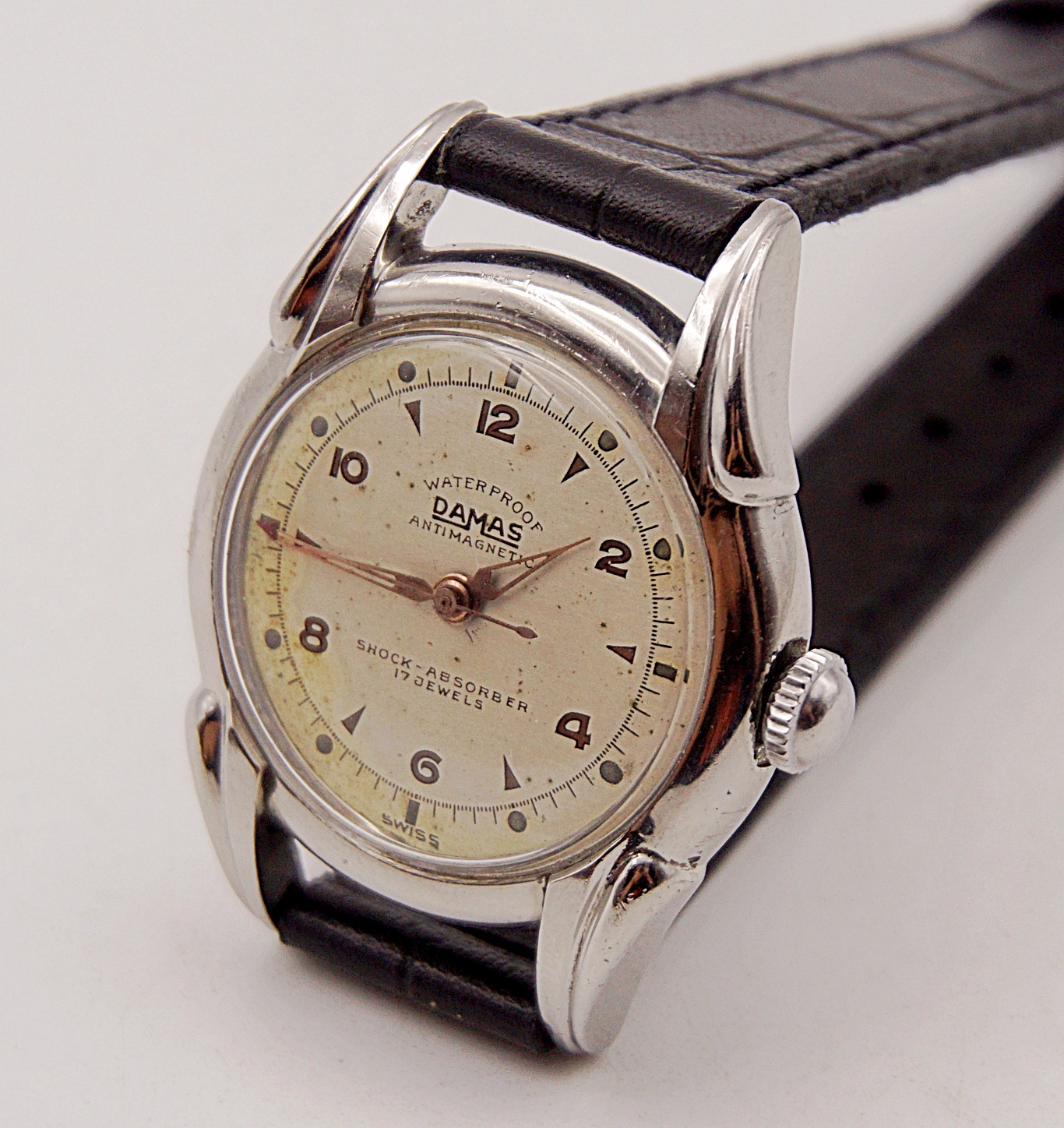 นาฬิกาเก่า DAMAS ไขลาน