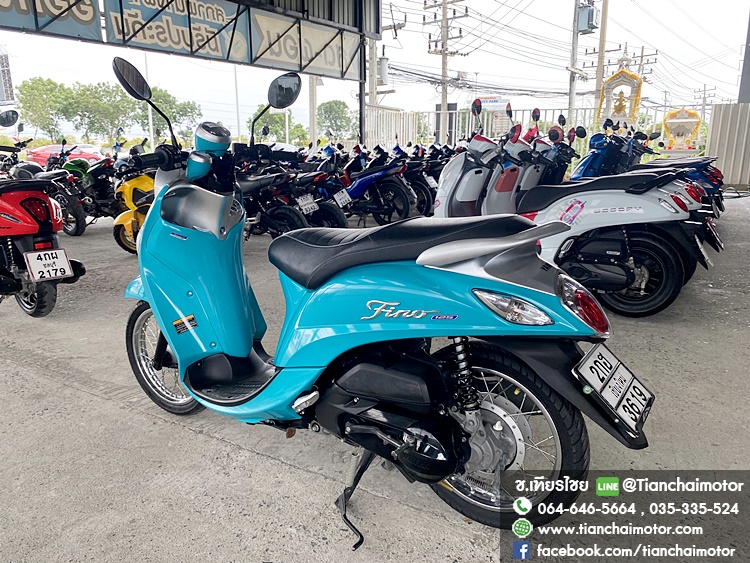 ★ดาวน์4,500★FINO ปี 66 สีเขียวมิ้น วิ่งน้อย เครื่องเดิมแน่น ใช้งานทนทาน ขับขี่คล่องตัว ชุดสีสวย เครื่องดี ศูนย์ดี ราคา 38,900