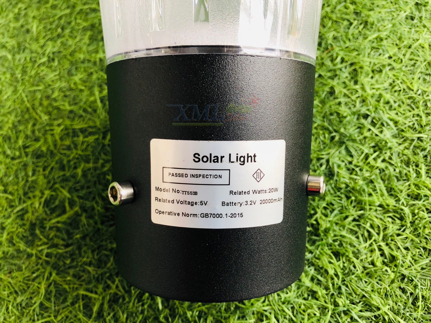 TT-553 รุ่น โคมไฟหัวเสาโซล่าเซลล์