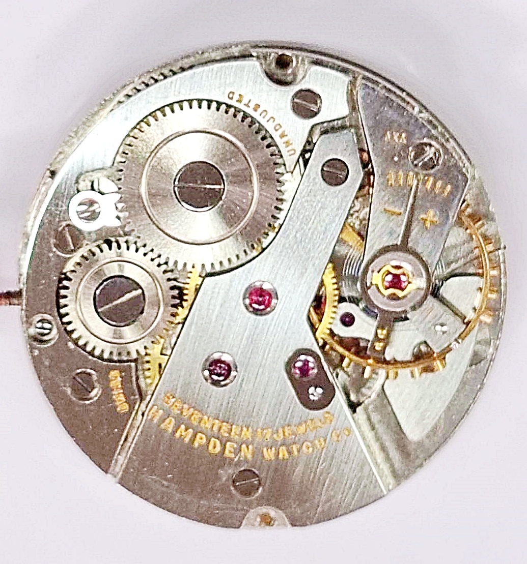 นาฬิกาเก่า HAMPDEN ไขลาน