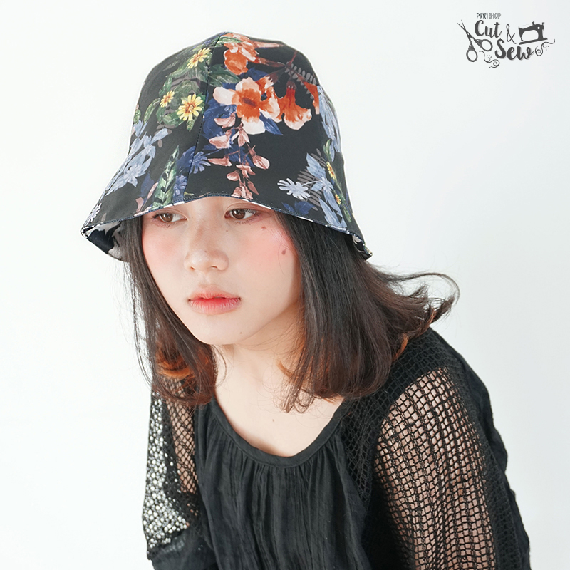 พิมพ์ลายสำหรับเย็บ หมวก Tulip Hat