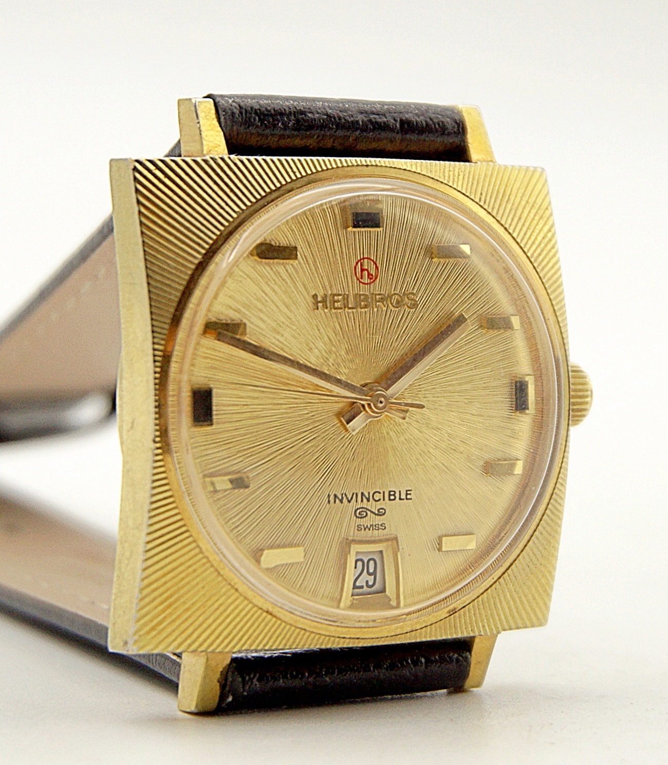 นาฬิกาเก่า HELBROS ไขลาน