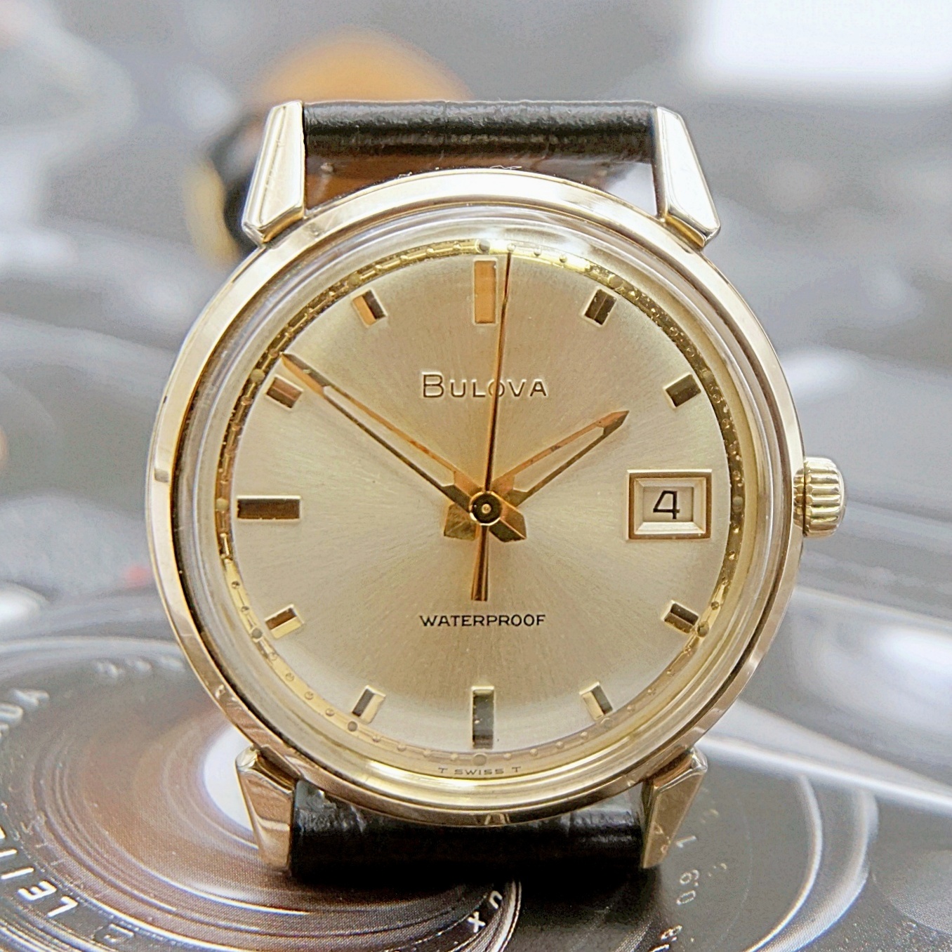 นาฬิกาเก่า BULOVA ไขลาน