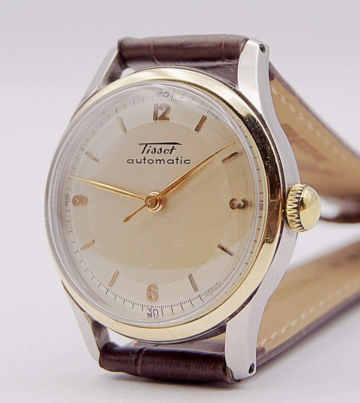 นาฬิกาเก่า TISSOT ออโตเมติกครึ่งรอบ