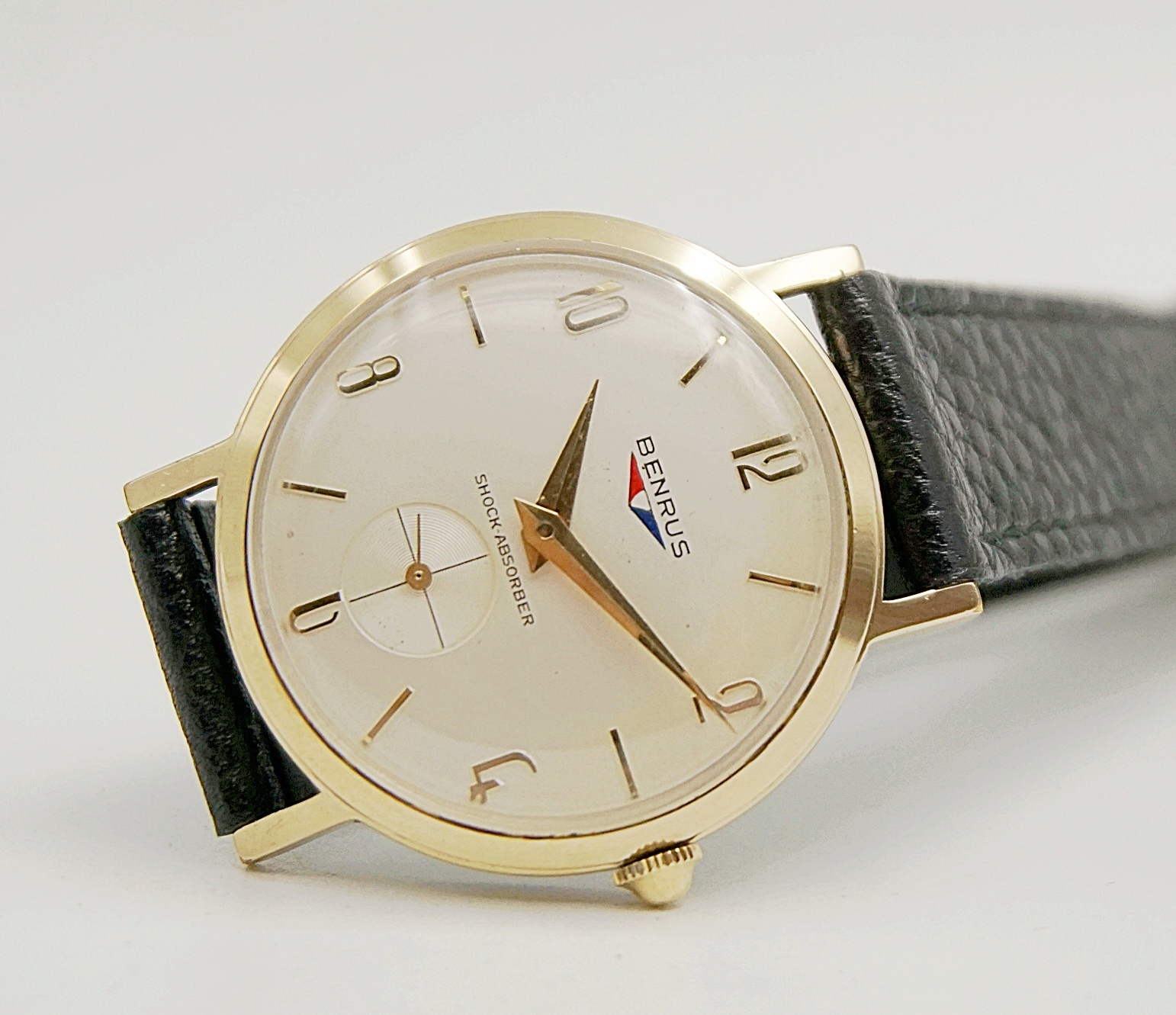 นาฬิกาเก่า BENRUS ไขลาน สองเข็มครึ่ง