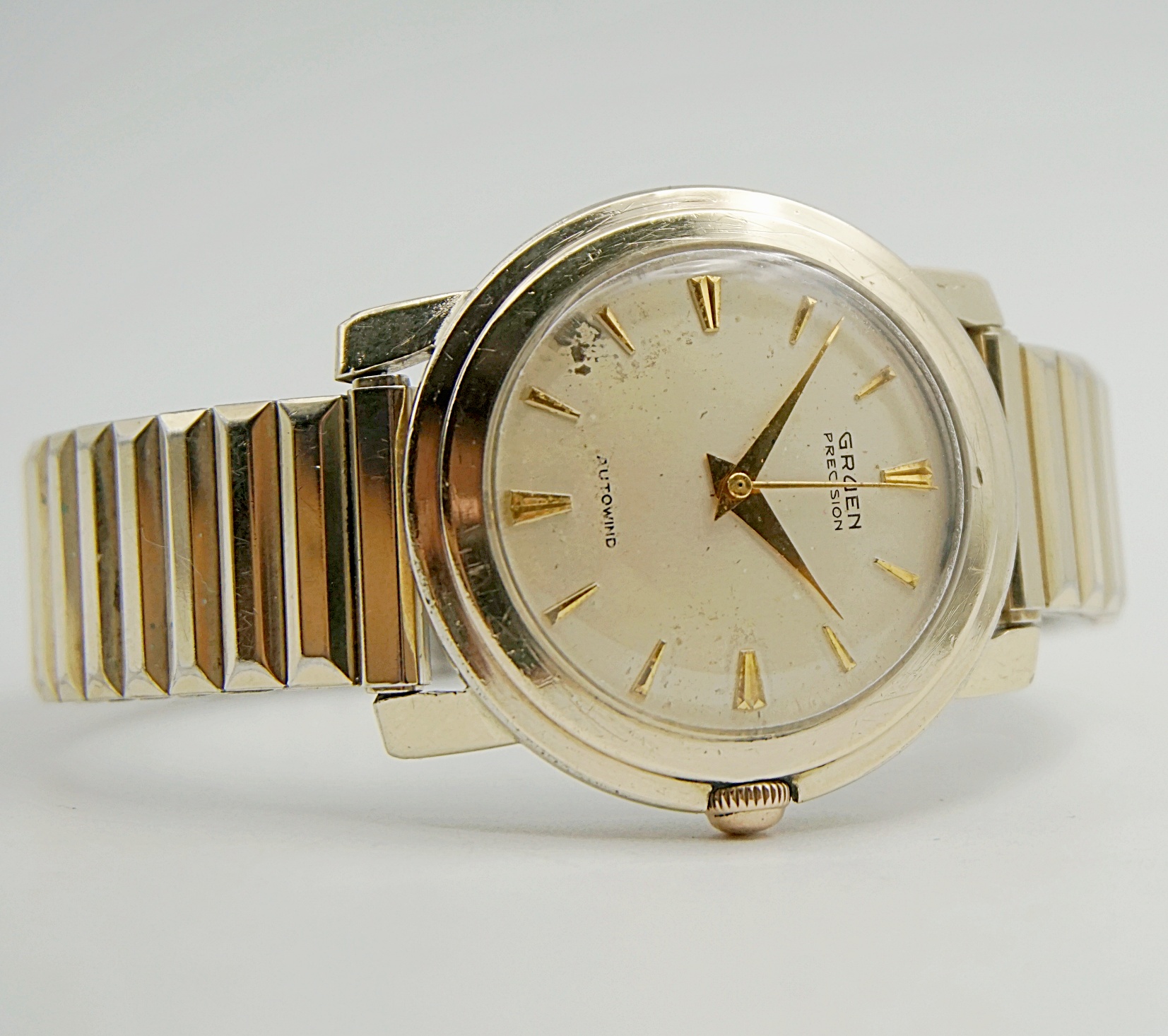 นาฬิกาเก่า GRUEN ออโตเมติกครึ่งรอบ