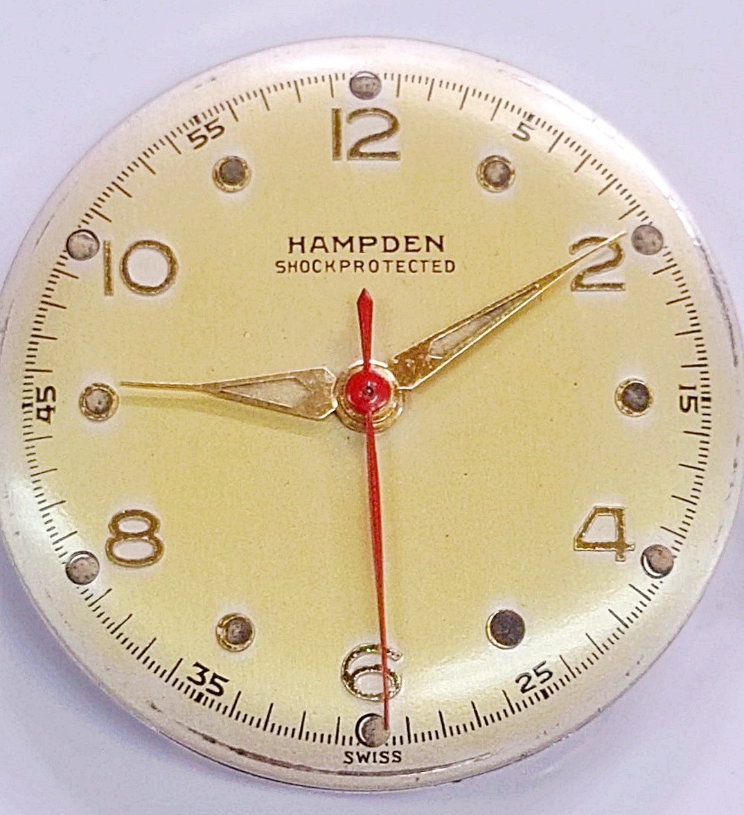 นาฬิกาเก่า HAMPDEN ไขลาน