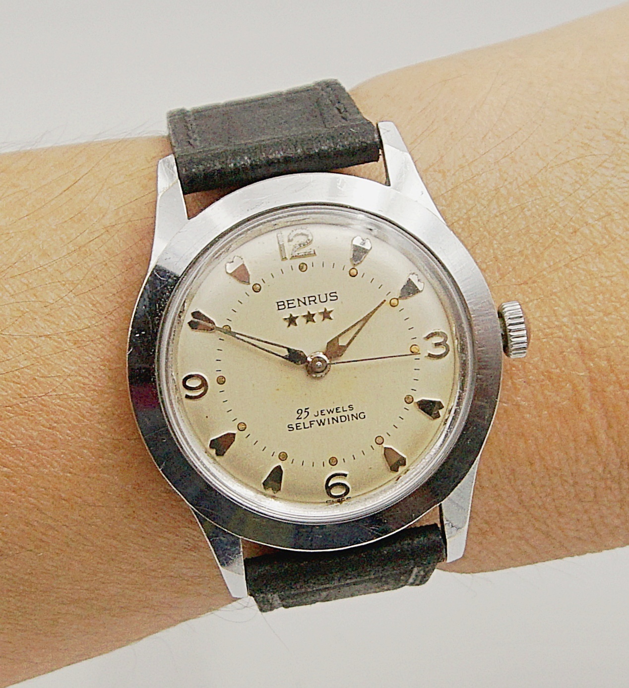 นาฬิกาเก่า BENRUS ออโตเมติก