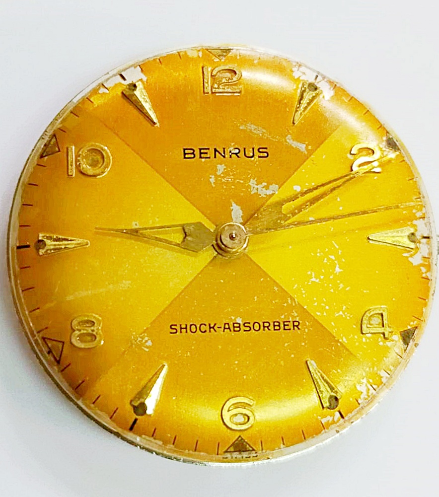 นาฬิกาเก่า BENRUS ไขลาน