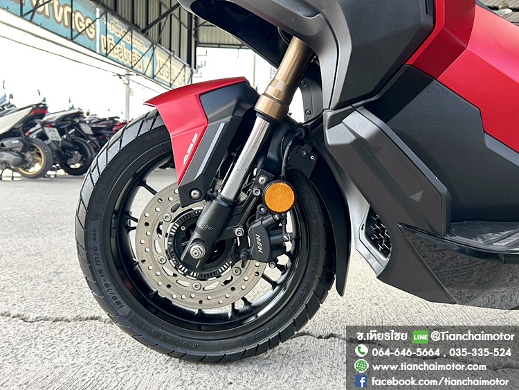 ★ฟรีดาวน์★ADV350 ปี67 สีแดง วิ่งเพียง 7000 กิโล ชุดสีสวยเป๊ะ เหมือนใหม่มาก เครื่องเดิมแน่น เครื่องแรงเร้าใจ ราคา 149,000