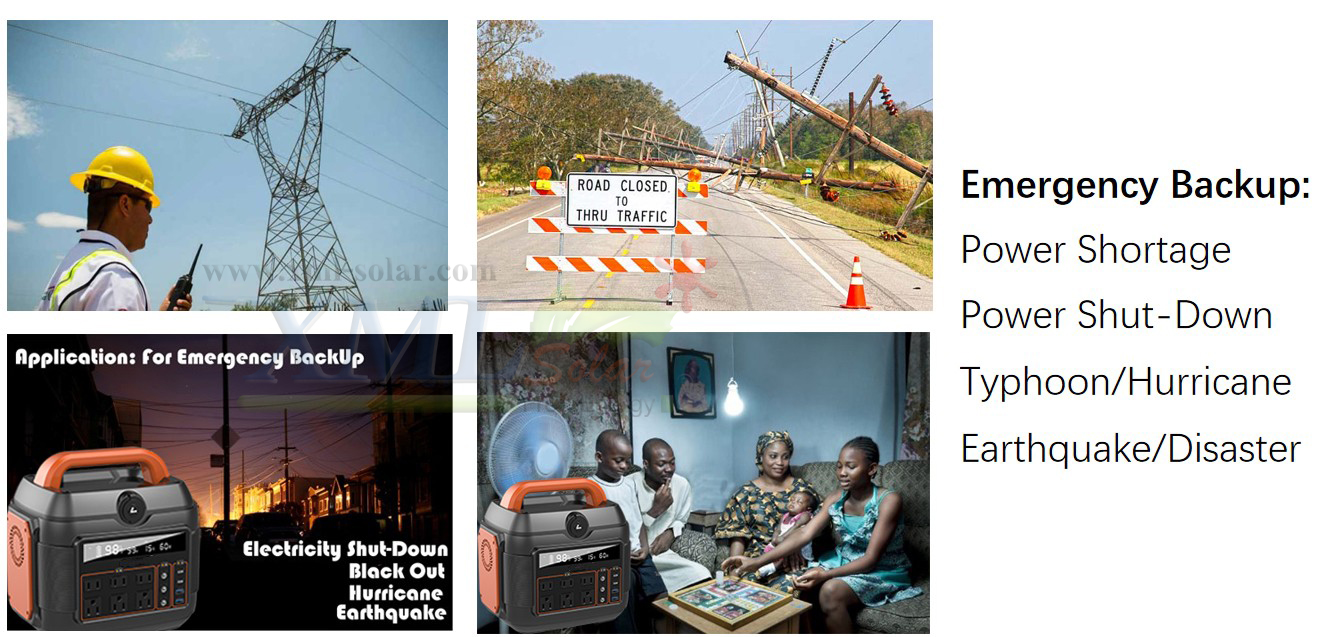 ชุดอเนกประสงค์โซล่าเซลล์(ชุดนอนนาสีส้ม) 600W. (AC 220v. / DC 12V.) + แผงโซล่าเซลล์ 100w. (แบบพับพกพาได้)