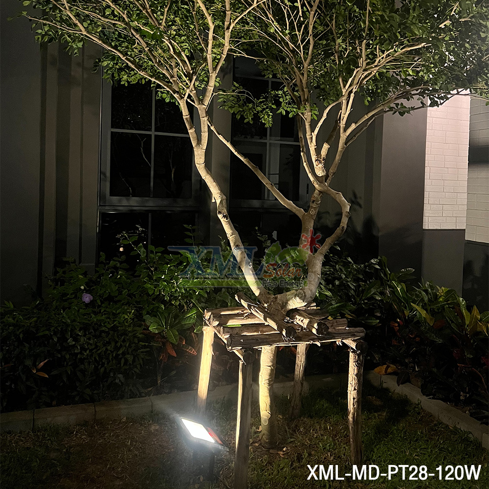 ไฟสปอตไลท์โซล่าเซลล์ 50W / 80W / 120W / 200W / 300W / 400W รุ่น MD-PT28