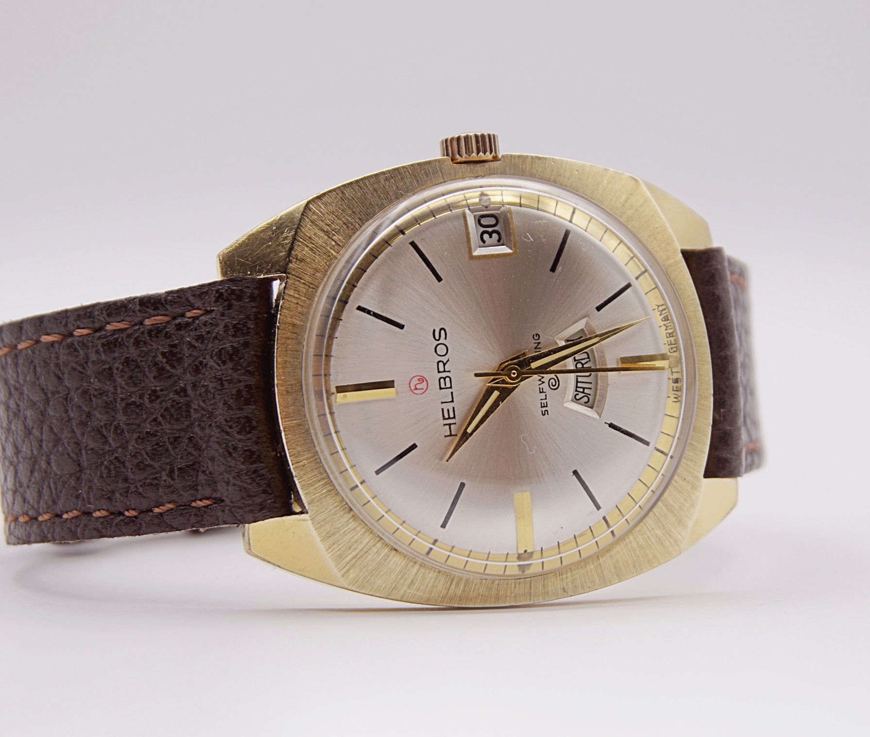 นาฬิกาเก่า HELBROS ออโตเมติก