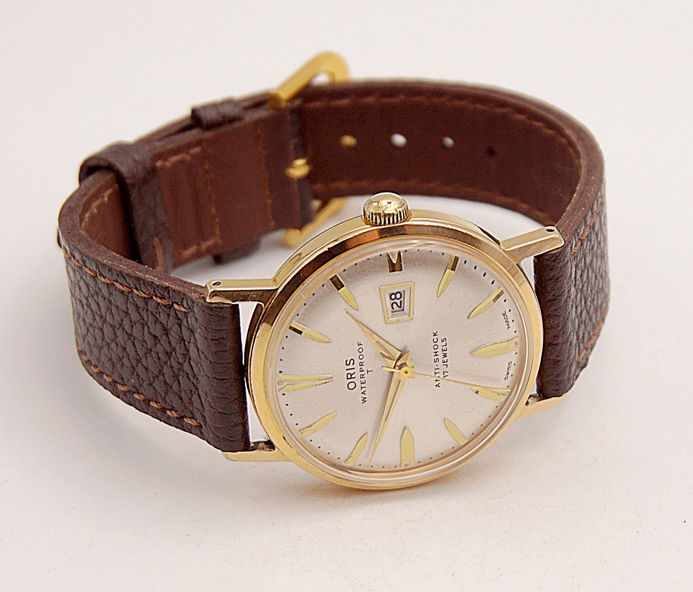 นาฬิกาเก่า ORIS ไขลาน