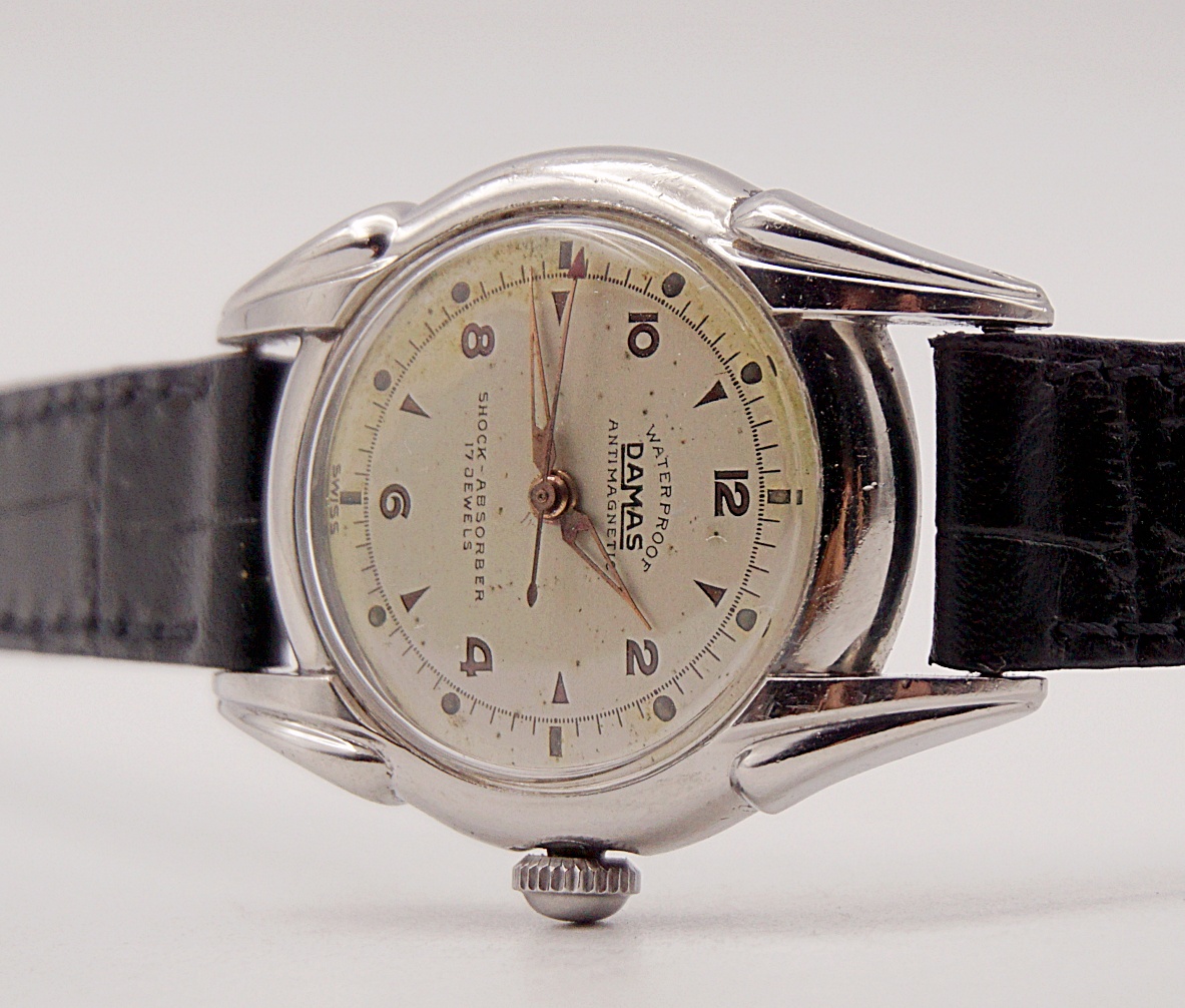 นาฬิกาเก่า DAMAS ไขลาน