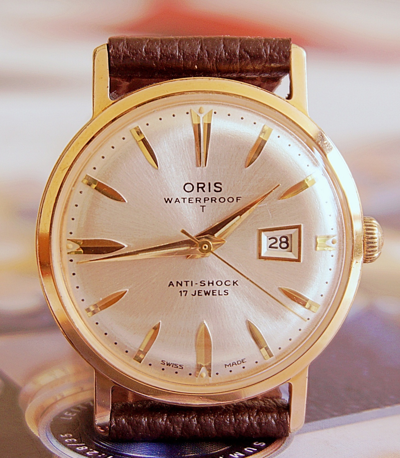 นาฬิกาเก่า ORIS ไขลาน