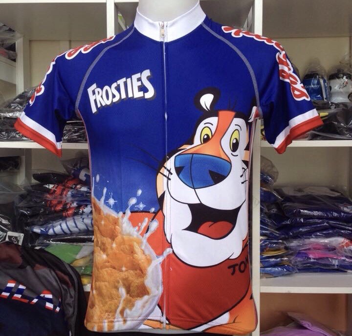 เสื้อปั่นจักรยาน Frosties พี่เสือโทนี่