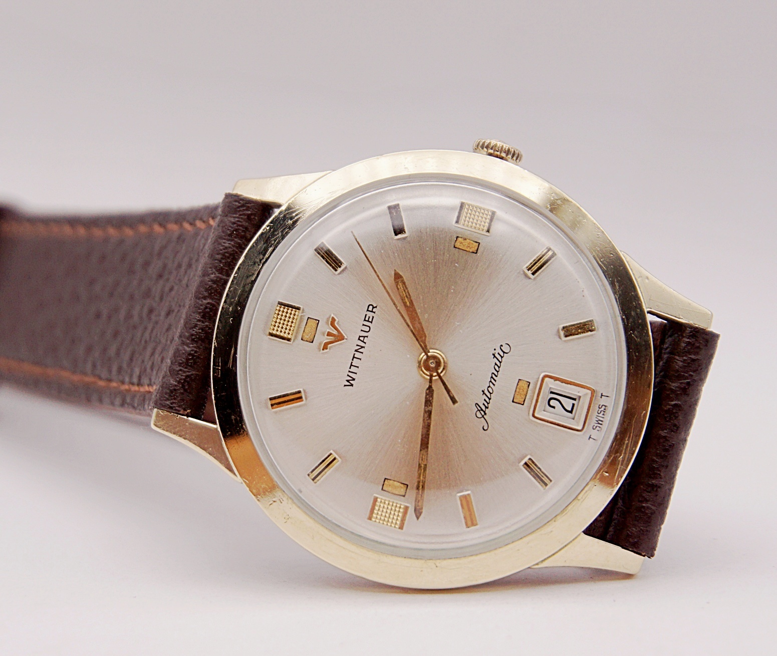 นาฬิกาเก่า WITTNAUER BY LONGINES ออโตเมติก