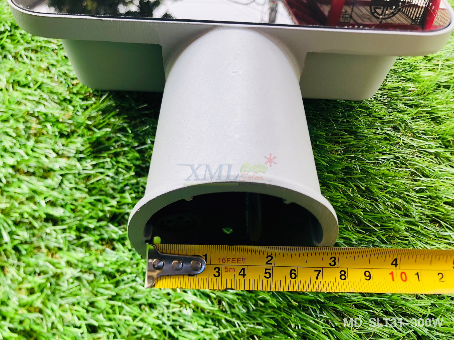 โคมไฟถนนโซล่าเซลล์ 300W/400W/600W รุ่น MD-SLT31 (เปิดได้ 3 แสง)