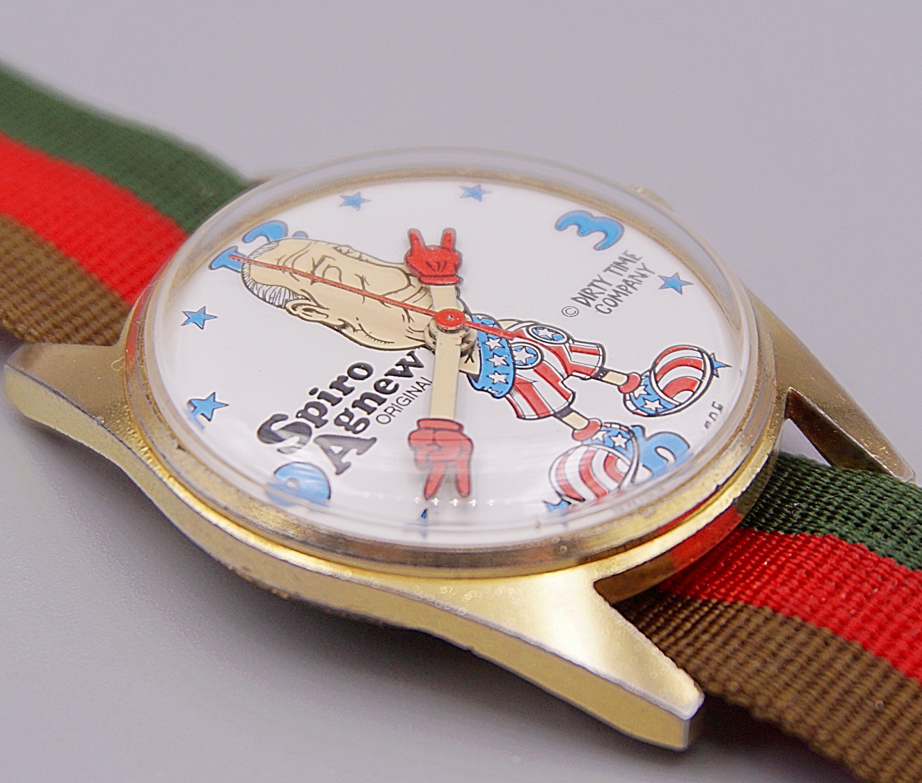 นาฬิกาเก่า SPIRO AGNEW ไขลาน